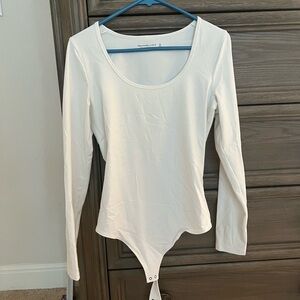 A&F long sleeve bodysuit
